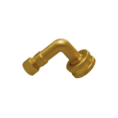 Jones Stephens G20086LF 3/4 x 3/8 in FGHT x OD Compression 90 Degree Brass Reducing Elbow