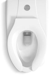 KOHLER 84325-0 Kingston Ultra 1.28 gpf Elongated Wall Mount Toilet Bowl with Top Spud in White