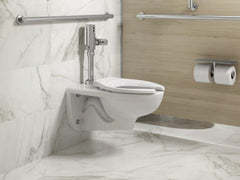 KOHLER 84325-0 Kingston Ultra 1.28 gpf Elongated Wall Mount Toilet Bowl with Top Spud in White