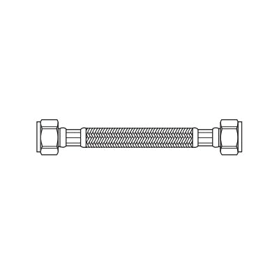 Kissler 88-4012 Flexible Braided Connector 3/4 in FIP 12 in L