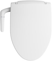 KOHLER 5724-0 Puretide Quiet-Close Elongated Closed Front Toilet Seat in White