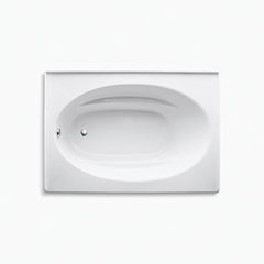 Kohler 1113-LA-0 Windward 60 in x 42 in Soaker Alcove Bathtub with Left Drain in White