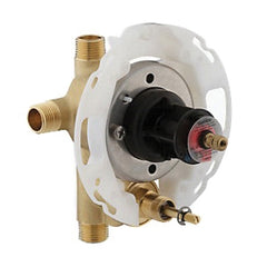 Kohler K-11748-K Rite-Temp Brass Pressure-Balancing Valve with Push-Button Diverter 1/2 in NPT