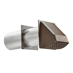 Lambro 222B Dryer Vent Hood with Tail Pipe 11 in