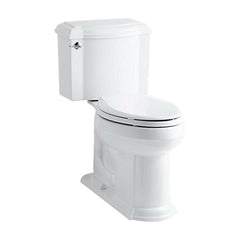 Kohler K-3837-0 Devonshire Vitreous China Floor Mount Toilet 1.28 gpf