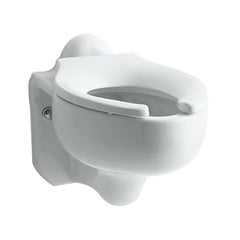 Kohler K-4460-C-0 Sifton Vitreous China Wall Mount Elongated Toilet Bowl 3.5 gpf