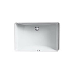 Kohler K-2215-96 Ladena Vitreous China Single-Bowl Rectangular Undermount Bathroom Sink 23-1/4 in L x 16-1/4 in W x 8-1/8 in H Replacement MPN