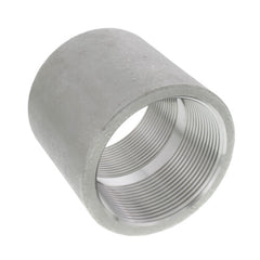 Merit Brass K411-32 Pipe Coupling, 2 in Nominal, FNPT End Style, 150 lb, 304/304L