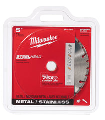 Milwaukee 49-93-7810 Steelhead Diamond Cut-Off Blade 5 In Diameter