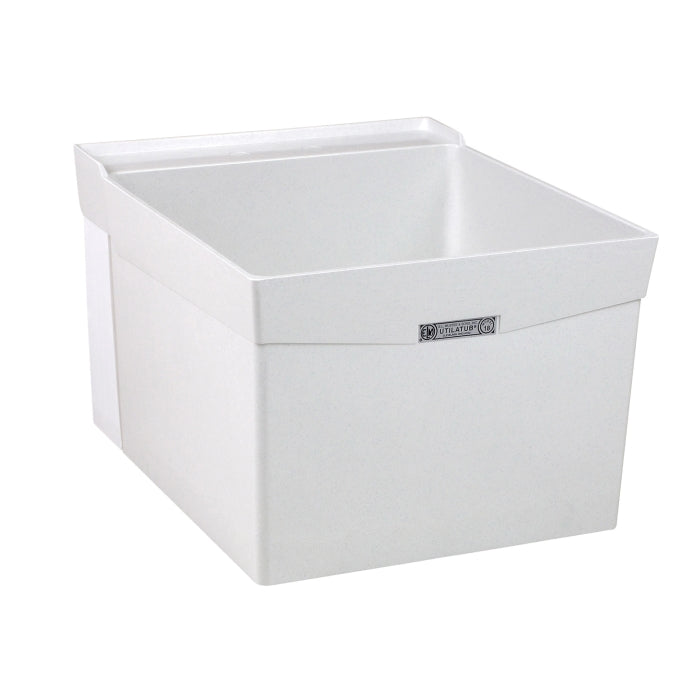 Mustee 18W Laundry Tub - 18 Gallon - Wall Mount