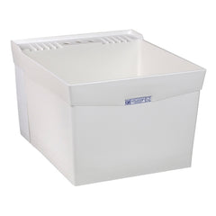 Mustee 19W Utilatub 20 in. x 24 in. Structural Thermoplastic Wall-Mount Utility Tub in White