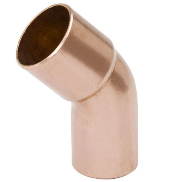 Mueller WB03334 Street 45 deg Elbow Copper Domestic