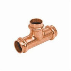 NIBCO 9098851PC Tee 3/4 x 1/2 x 3/4 in Nominal Press End Style Wrot Copper Domestic