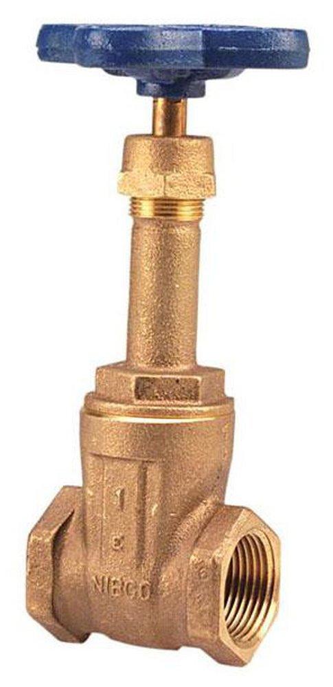 NIBCO NL0500A T-111 1 in. Bronze Full Port FNPT Gate Valve