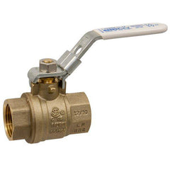 Nibco NL998XL8 T-FP-600A-LF-LL 3/4 in Forged Copper Alloy Full Port FIPT 600 Ball Valve