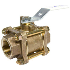 NIBCO NL995X6 T-595-Y-LF 1/2 in. Silicon Bronze Full Port FIPT 600# Ball Valve