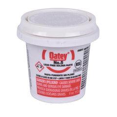 Oatey 30013 No. 5 4 oz. Metal Solder Flux Paste