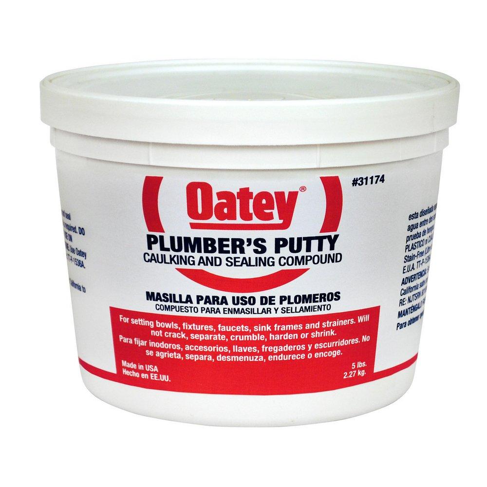 Oatey 31174 5 lb Regular Set Metal Putty Replacement MPN