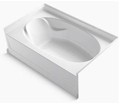 Sterling 71101120-0 Ensemble 60 In. X 36 In. Soaker Alcove Bathtub With Right Drain In White