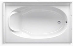 Sterling 71101120-0 Ensemble 60 In. X 36 In. Soaker Alcove Bathtub With Right Drain In White