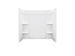 Sterling 71324100-0 Ensemble Medley 60 x 32 x 56-1/4 in. Tub & Shower Wall in White