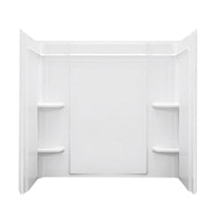 Sterling 71324100-0 Ensemble Medley 60 x 32 x 56-1/4 in. Tub & Shower Wall in White