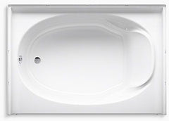 Sterling 71111110-0 Ensemble Bathtub 55 Gal 60-1/4 In L x 43-1/2 In W x 20 In H