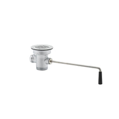 T&S Brass B-3952-M Waste Drain Valve, Twist Handle, 3-1/2 x 2 (Replaces B-3913 & B-3917)