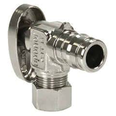 Uponor LF5855038 Angle Stop Valve 1/2 x 3/8 in PEX x Compression