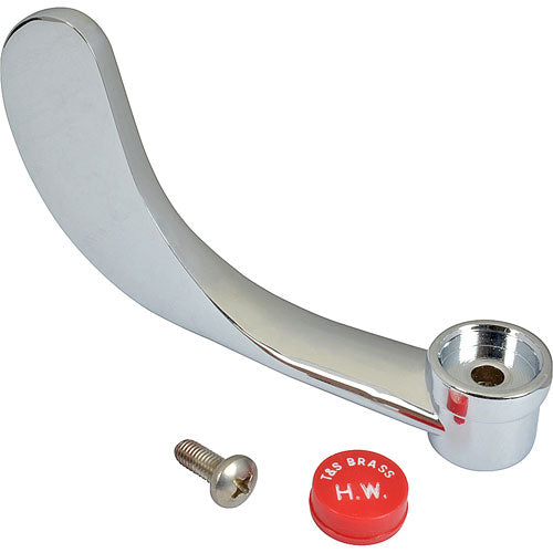 T&S Brass B-WH4H 4 Wrist-Action Handle & Hot Index & Screw