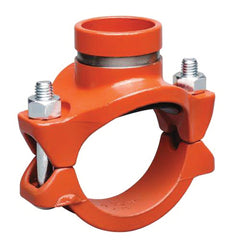 Victaulic CD2592NPE1 Mechanical-T Coupling with 1-1/2 in Grooved Bolted Branch Outlet and Grade E EPDM Gasket 4 x 1-1/2 in