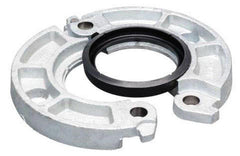 Victaulic L060744GE0 FireLock Style 744 6 in. Galvanized Flange Adapter with Grade E Gasket