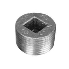 Ward 1D.BCTP Square Head Countersunk Plug 1-1/2 in MNPT