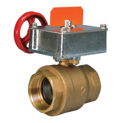 Victaulic V020728CT1 FireLock 728 Brass Full Port Ball Valve with Actuator 2 in