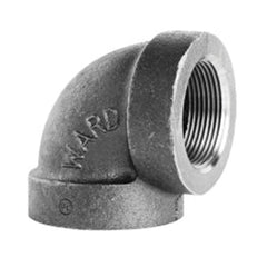 Ward 2D.BCL Cast Iron 90 Deg Elbow 2-1/2 In FNPT