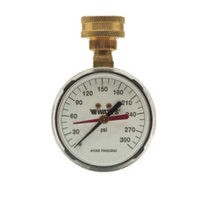 Watts 0069721 276H300 Power Water Pressure Test Gauge 0 to 300 psi