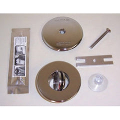 Watco 48400-CP NuFit Lift and Turn Trim Kit with 2-Hole Face Plate and Screws Polished Chrome