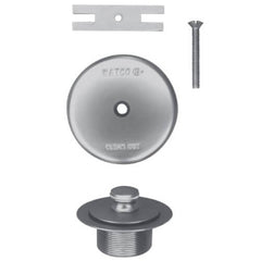 Watco 48400-CP NuFit Lift and Turn Trim Kit with 2-Hole Face Plate and Screws Polished Chrome