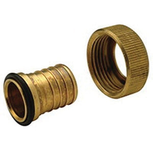 Zurn QQSFC45GX XL Brass Adapter - 1 Swivel x 3/4 Barb