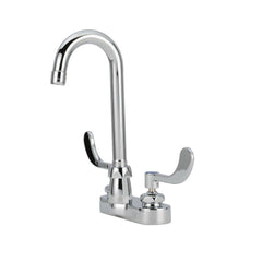 Zurn Z812A4-XL AquaSpec Two Handle Centerset Bathroom Sink Faucet in Polished Chrome