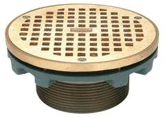 Zurn ZN400-6BZ 6 in. Strainer in Nickel Bronze