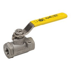 Apollo 7610501A Ball Valve 76-100 Stainless Steel 1 Inch FNPT 2-Piece with Mounting Pad