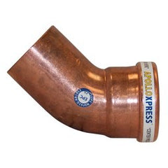 Apollo 10075088 Elbow 806-2 45 Degree Street Small Diameter 2 Inch Copper Fitting x Press