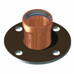 Apollo 10061736 Flange 8741 Large Diameter 4 Inch Press Copper