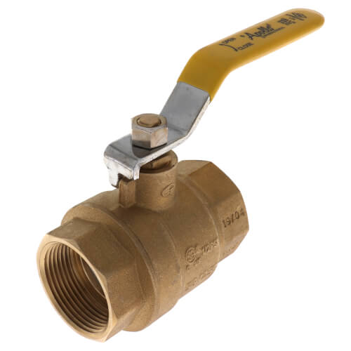 Apollo Valves 94A10601 94A Series 1-1/4 in. Forged Brass Full Port NPT 600# Ball Valve