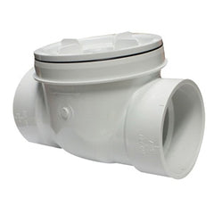 Canplas 223284W PVC DWV Backwater Valve, 4 in Hub