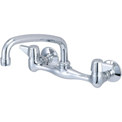 Central Brass 0047-TA1 Brass 2-Handle Swivel Kitchen Sink Faucet 2.2 gpm