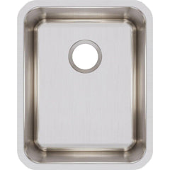 Elkay ELUH141810 Lustertone Classic Stainless Steel 16-1/2 x 20-1/2 Single Bowl Undermount Sink