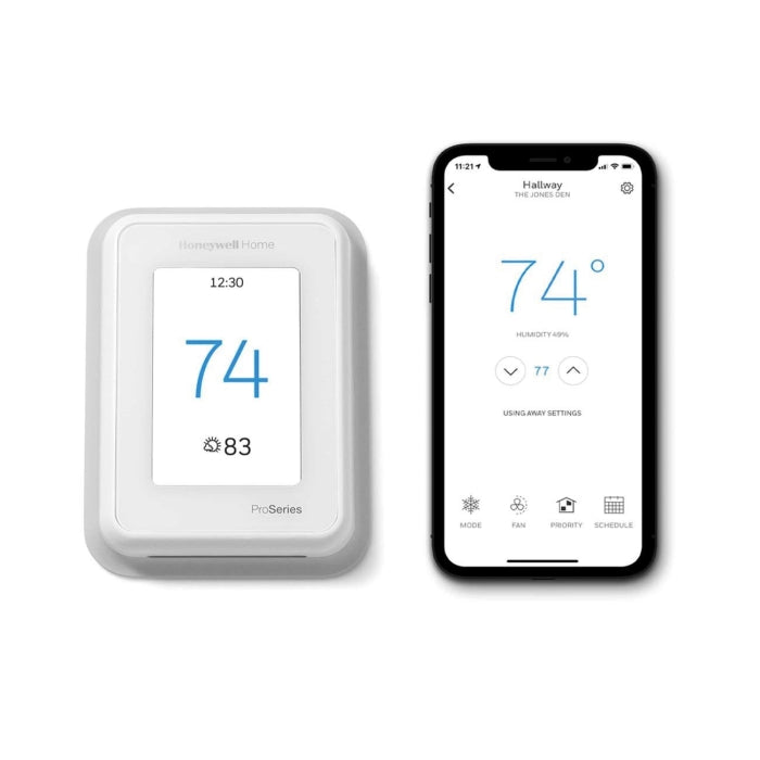 Honeywell THX321WFS3001W/U Smart Wi-Fi Programmable Thermostat with Room Sensor 24 VAC