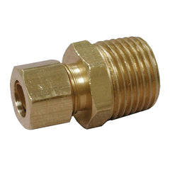 Jones Stephens C74060LF 1/4 x 3/8 in Compression x Male Brass Connector